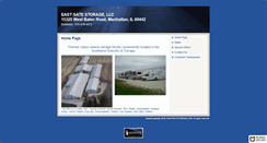 Desktop Screenshot of eastgatestorage.com